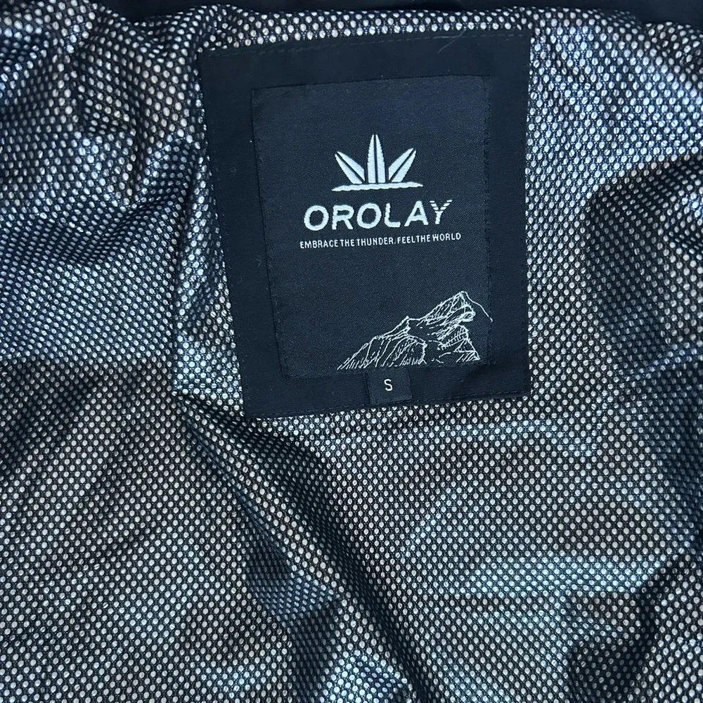 Orolay Women’s Black Down Filled Puffer Parka Jacket Size Small - Picture 9 of 13
